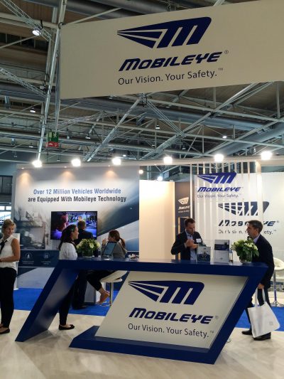 Stand von Mobileye