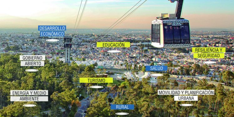 »Digitale Dörfer« auf der Smart City Expo in Puebla, Mexiko