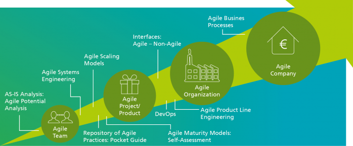 Fraunhofer IESE: Agile transition: from Agile teams to Agile companies