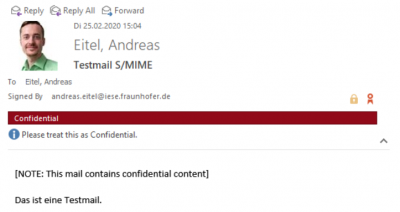Beispiel Klassifizierung von E-Mails