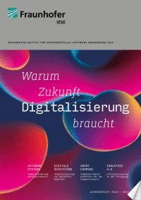 Fraunhofer IESE - Jahresbericht 2019-2020 ePaper Cover-Animation