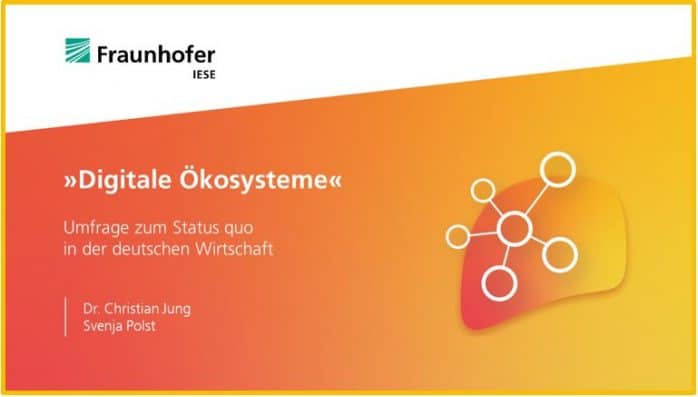 PDF zur Digitale Ökosysteme Umfrage des Fraunhofer IESE