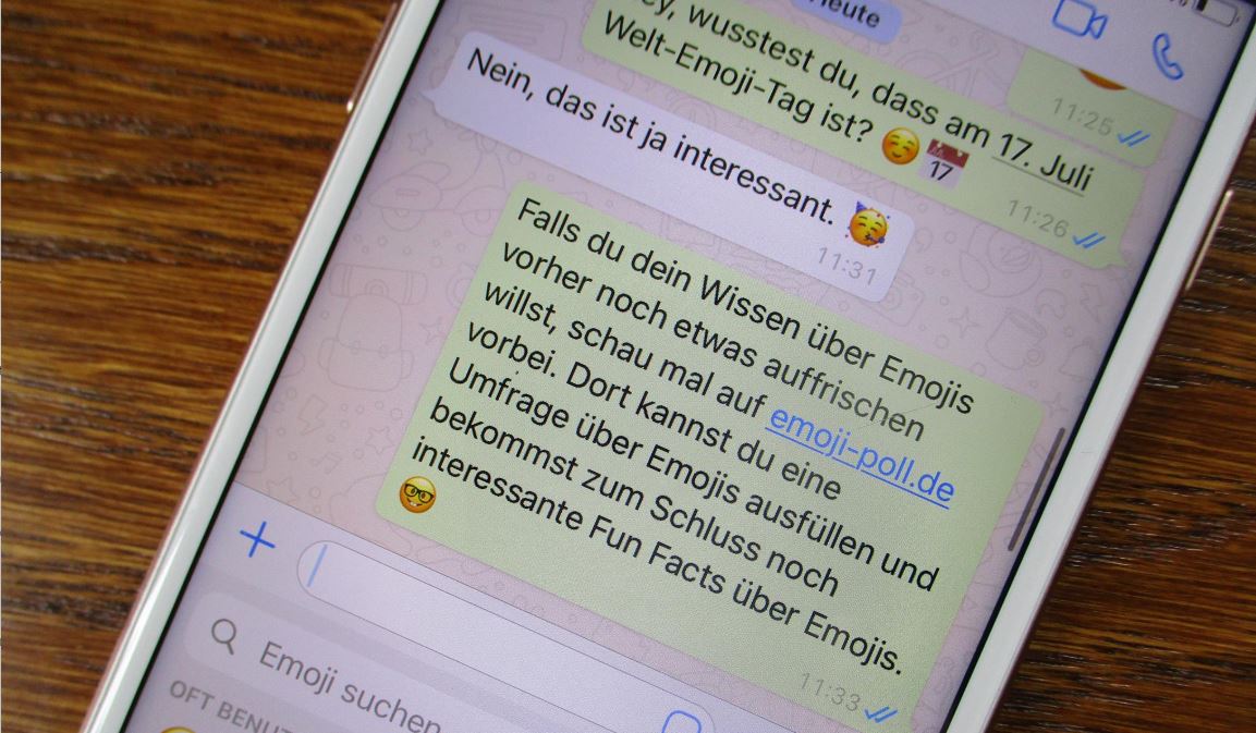 Welt-Emoji-Tag