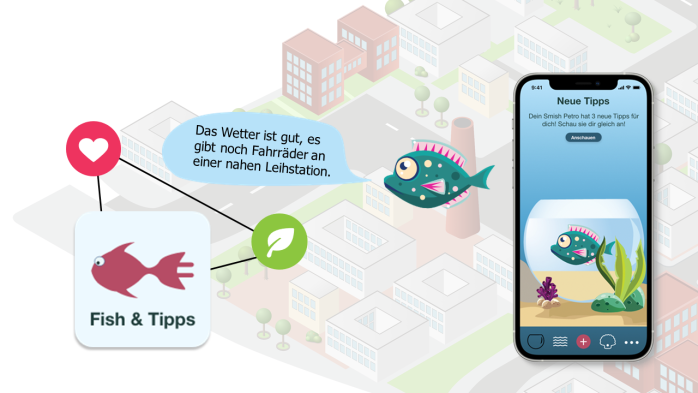 Fish 'n Tipps App: Tipps aus dem Quartiersökosystem für ein smartes Quartiersleben