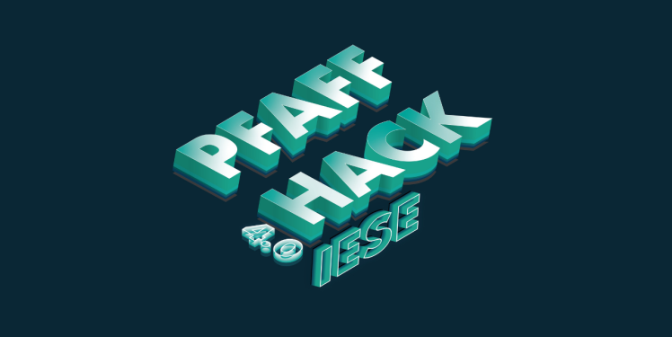 PFAFF HACK 2021: Der Hackathon des Fraunhofer IESE (Logo)