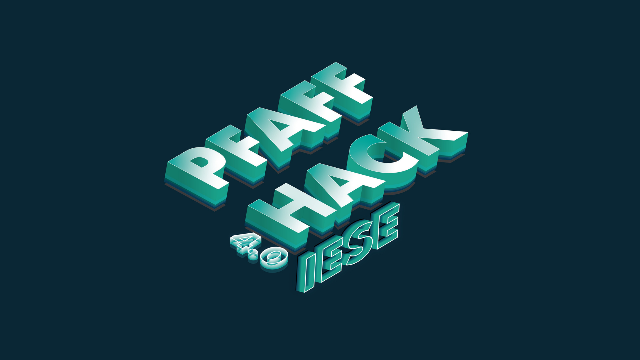 PFAFF HACK 2021: Der Hackathon des Fraunhofer IESE (Logo)