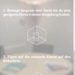 AR and Storytelling to convey ideas: Fraunhofer IESE – figure showing KLARa's instructional UI