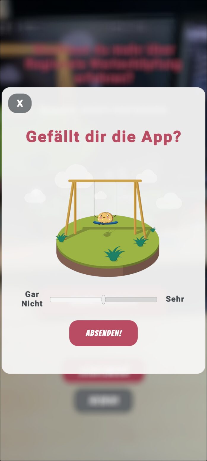 Fraunhofer IESE – figure showing KLARa's rating UI - OK