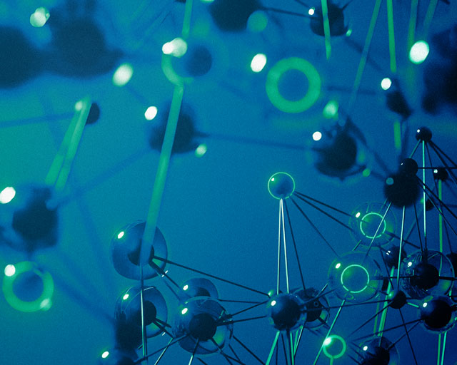 blau, schwarz, grün, abstrakt, ki, machine learning, deep learning