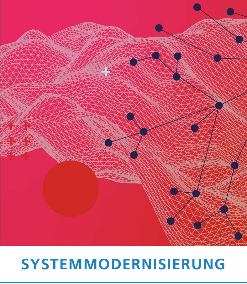 Keyvisual Fokusthema Systemmodernisierung, Fraunhofer IESE