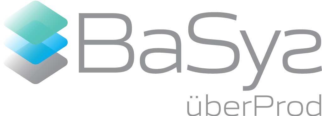 Logo BaSys überProd, Fraunhofer IESE