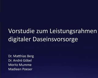 Vorstudie zur Digitalisierung in der Daseinsvorsorge abgeschlossen, Fraunhofer IESE